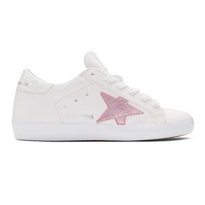Pink Golden Goose Superstar Sneakers